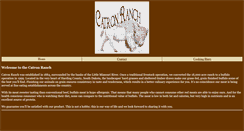 Desktop Screenshot of catronranch.com